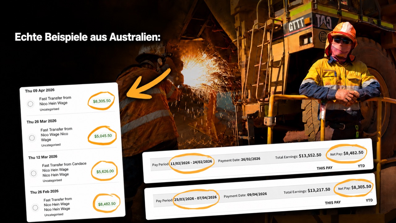 FIFO Fahrplan in Australien